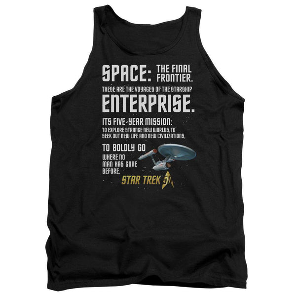 Star Trek The Original Series Intro Tank Top - Rocker Merch