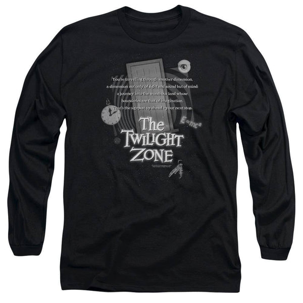The Twilight Zone Monologue Long Sleeve T-Shirt - Rocker Merch