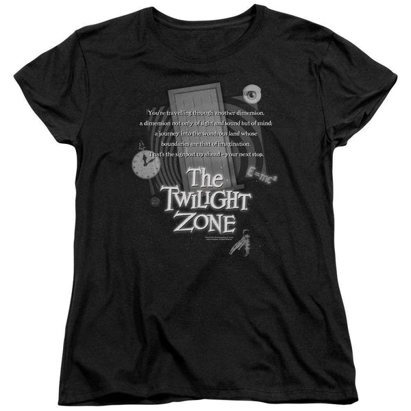 The Twilight Zone Monologue Women's T-Shirt - Rocker Merch