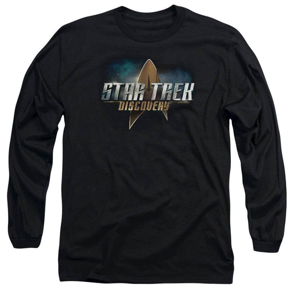 Star Trek Discovery Logo Long Sleeve T-Shirt - Rocker Merch