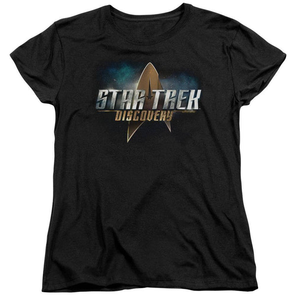 Star Trek Discovery Logo Women's T-Shirt - Rocker Merch