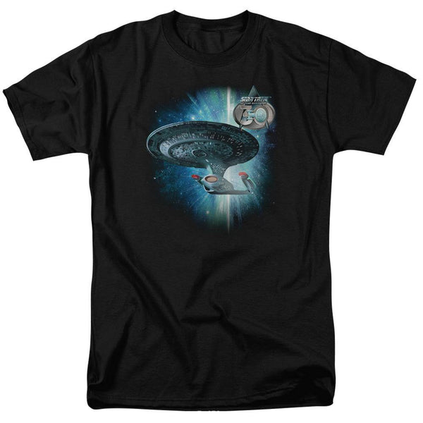 Star Trek TNG 30th Anniversary Ship T-Shirt - Rocker Merch