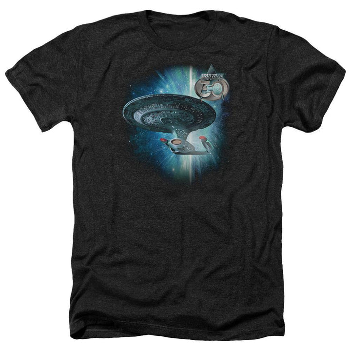 Star Trek TNG 30th Anniversary Ship T-Shirt - Rocker Merch