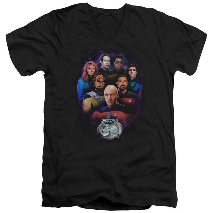 Star Trek TNG 30th Anniversary Crew T-Shirt - Rocker Merch