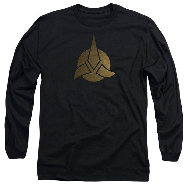 Star Trek Discovery Klingon Symbol Long Sleeve T-Shirt - Rocker Merch
