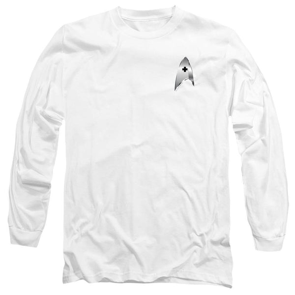Star Trek Discovery Medical Badge Long Sleeve T-Shirt - Rocker Merch