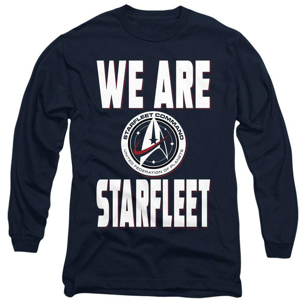 Star Trek Discovery We Are Starfleet Long Sleeve T-Shirt - Rocker Merch