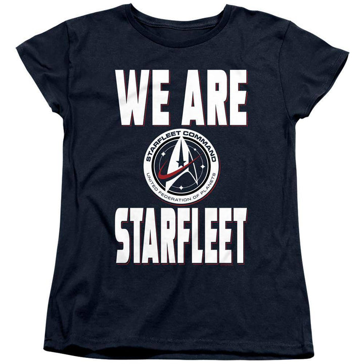 Star Trek Discovery We Are Starfleet Women's T-Shirt - Rocker Merch