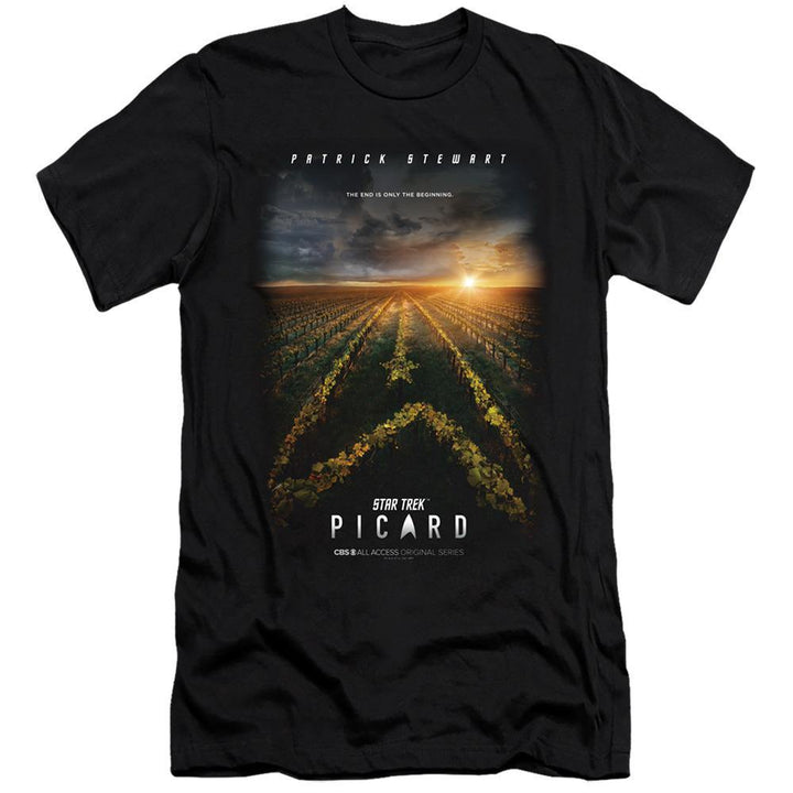 Star Trek Picard Poster T-Shirt - Rocker Merch