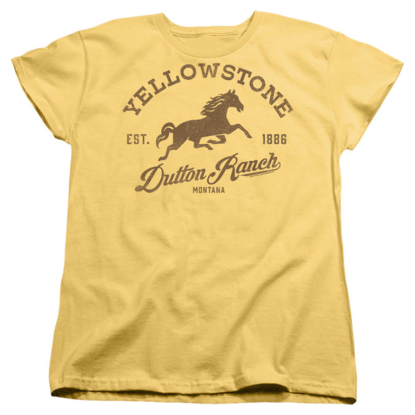 Yellowstone Dutton Ranch Horse Women's T-Shirt