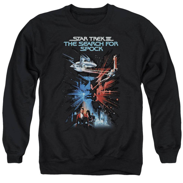 Star Trek Search For Spock Movie Poster Sweatshirt - Rocker Merch™