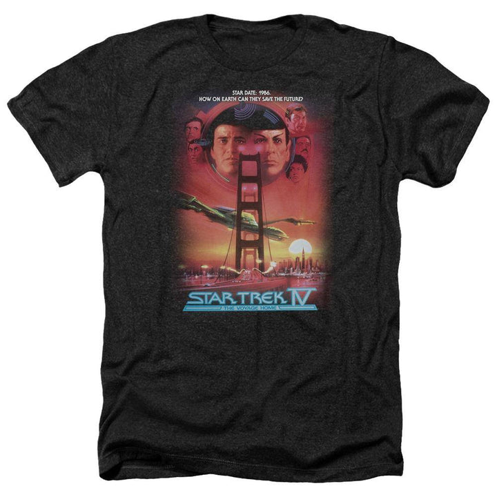 Star Trek IV The Voyage Home Poster T-Shirt | Rocker Merch™