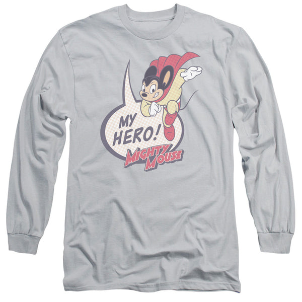 Mighty Mouse My Hero Long Sleeve T-Shirt
