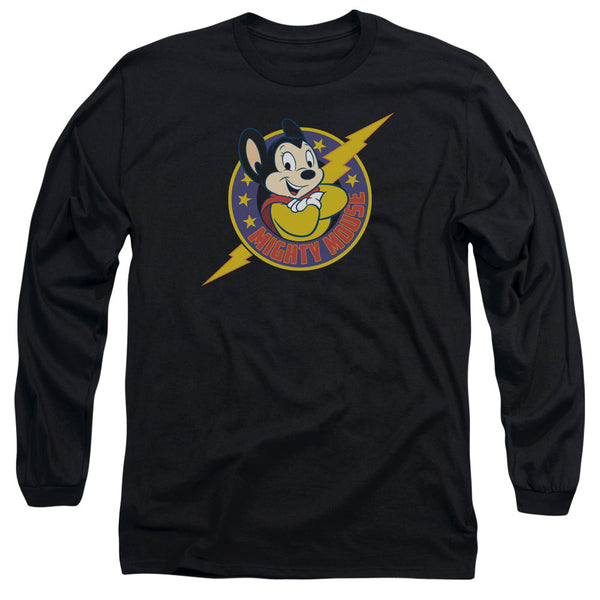 Mighty Mouse Mighty Hero Long Sleeve T-Shirt