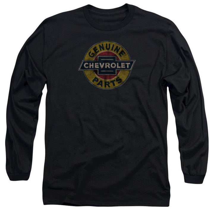 Chevrolet Vintage Cars Genuine Chevy Parts Long Sleeve T-Shirt - Rocker Merch