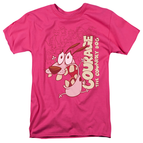 Courage the Cowardly Dog Running Scared T-Shirt