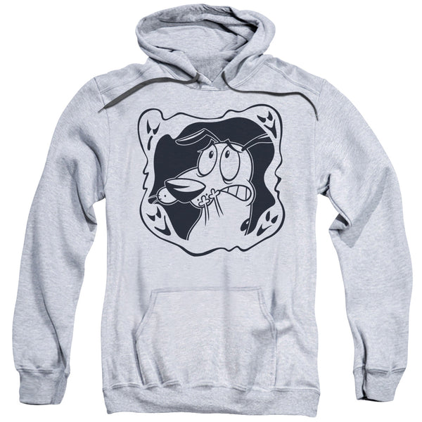 Courage the Cowardly Dog Ghost Frame Hoodie