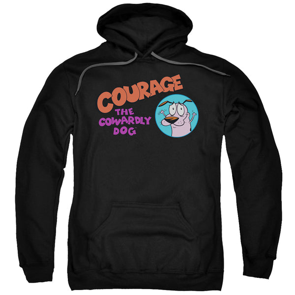 Courage the Cowardly Dog Courage Logo Hoodie