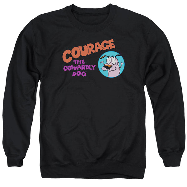Courage the Cowardly Dog Courage Logo Sweatshirt