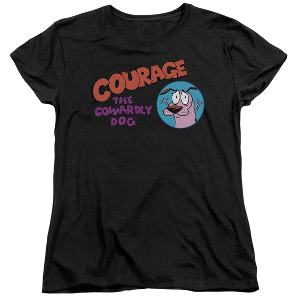 Courage the Cowardly Dog Courage Logo Women's T-Shirt