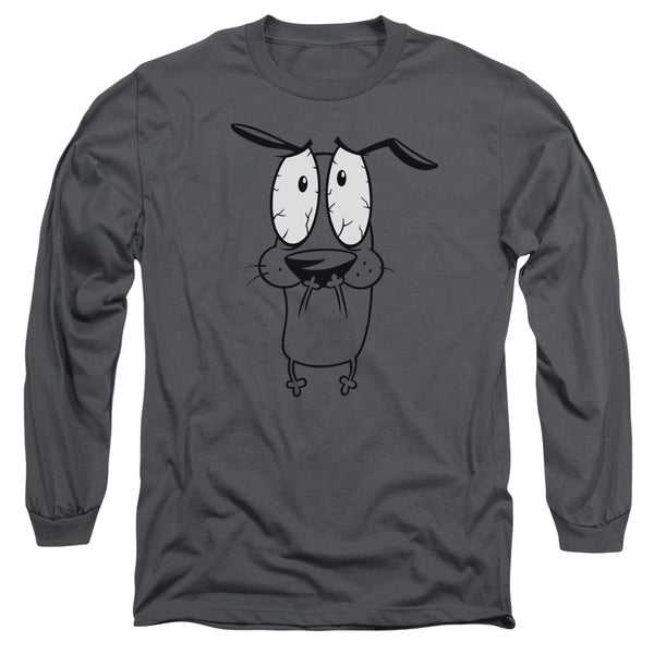 Courage the Cowardly Dog Scared Long Sleeve T-Shirt