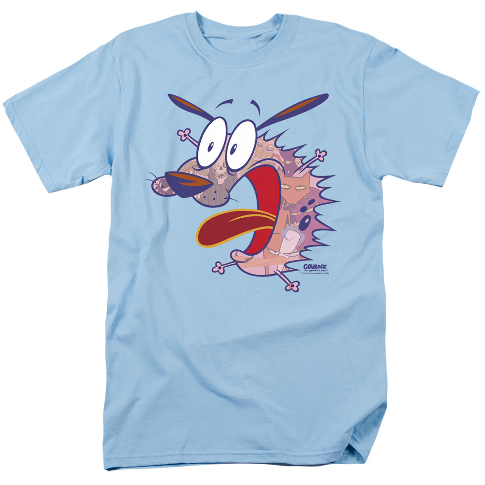 Courage the Cowardly Dog Evil Inside T-Shirt – Rocker Merch