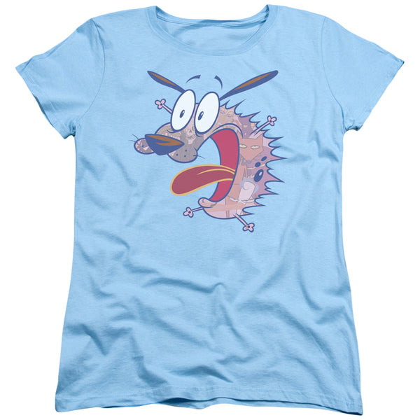 Courage the Cowardly Dog Evil Inside Women's T-Shirt