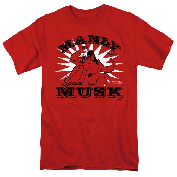 Space Ghost Manly Musk T-Shirt - Rocker Merch