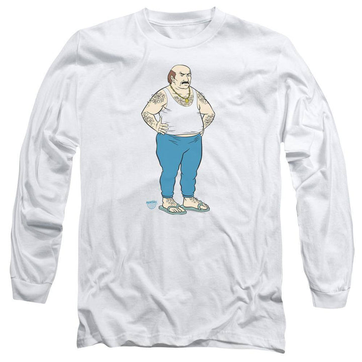 Aqua Teen Hunger Force Carl Long Sleeve T-Shirt - Rocker Merch