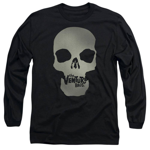 The Venture Bros Skull Logo Long Sleeve T-Shirt - Rocker Merch