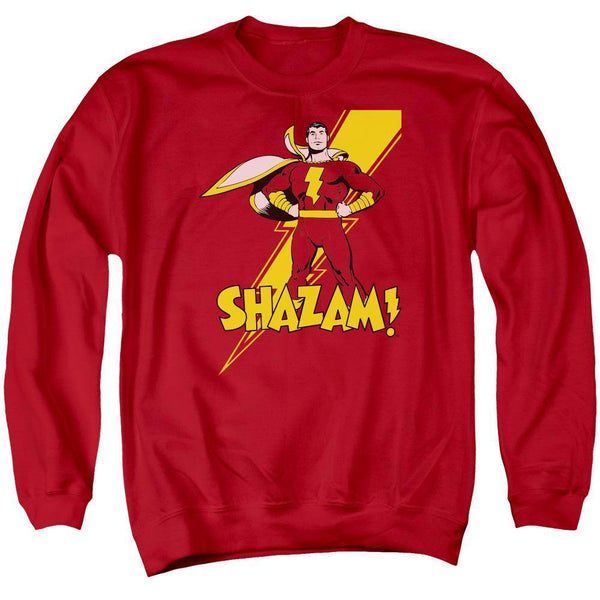 Shazam Portrait Sweatshirt - Rocker Merch