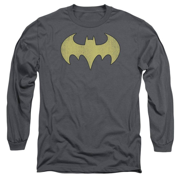 Batgirl DC Comics Logo Distressed Long Sleeve T-Shirt - Rocker Merch