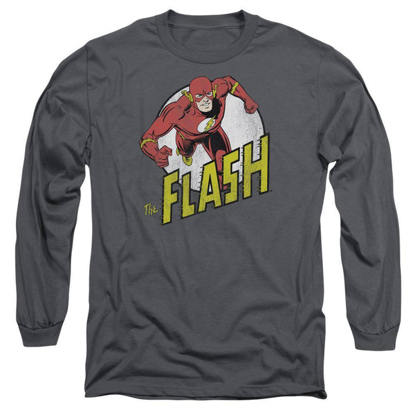The Flash DC Comics Run Flash Run Long Sleeve T-Shirt - Rocker Merch