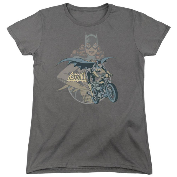 Batgirl DC Comics Biker Women's T-Shirt - Rocker Merch