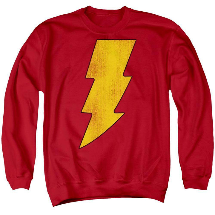 Shazam Distressed Logo Sweatshirt - Rocker Merch