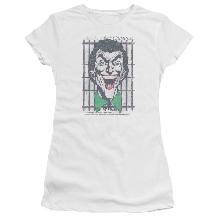 The Joker Criminal Juniors T-Shirt | Rocker Merch