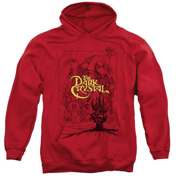 The Dark Crystal Movie Poster Lines Hoodie - Rocker Merch