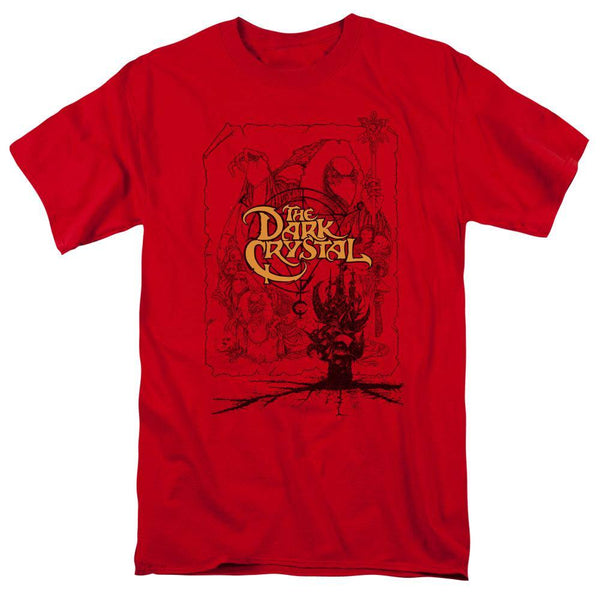 The Dark Crystal Movie Poster Lines T-Shirt - Rocker Merch