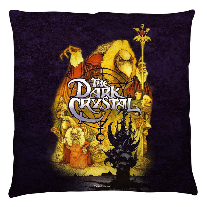 The Dark Crystal Movie Poster Throw Pillow - Rocker Merch