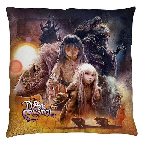 The Dark Crystal Movie Painted Poster Throw Pillow - Rocker Merch