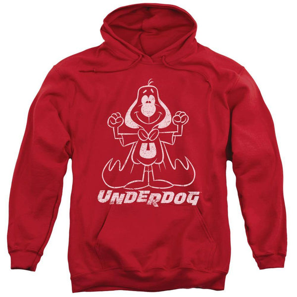 Underdog Outline Underdog Hoodie - Rocker Merch