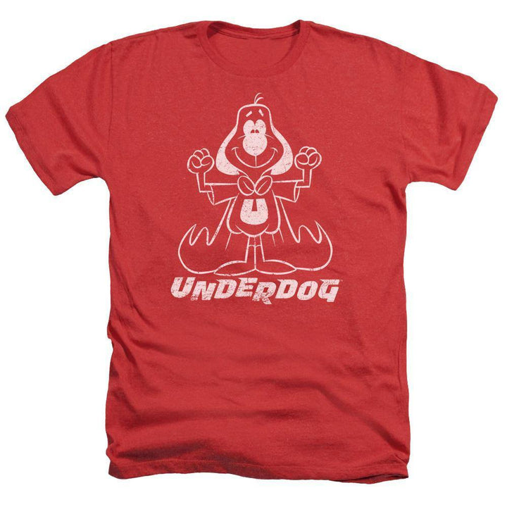 Underdog Outline Underdog T-Shirt - Rocker Merch