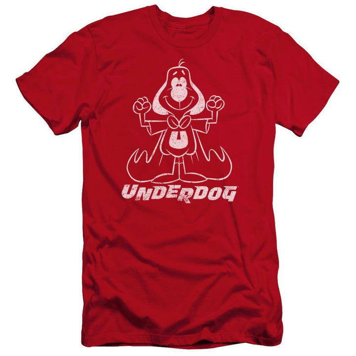 Underdog Outline Underdog T-Shirt - Rocker Merch