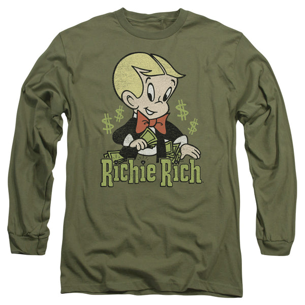 Richie Rich Rich Logo Long Sleeve T-Shirt