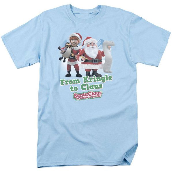 Santa Claus Is Comin' To Town Kringle To Claus T-Shirt - Rocker Merch
