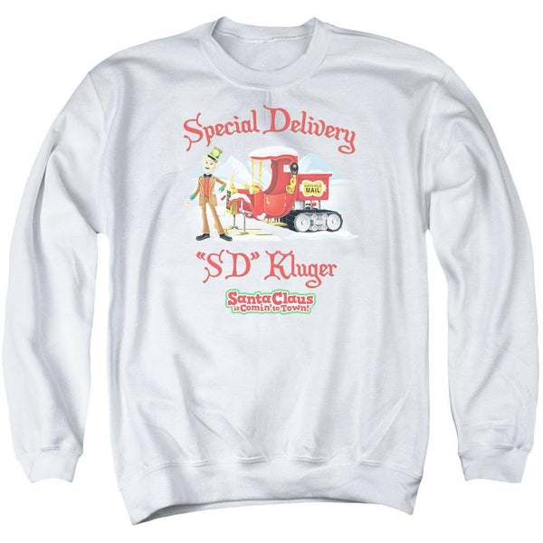 Santa Claus Is Comin' To Town Kluger Sweatshirt - Rocker Merch