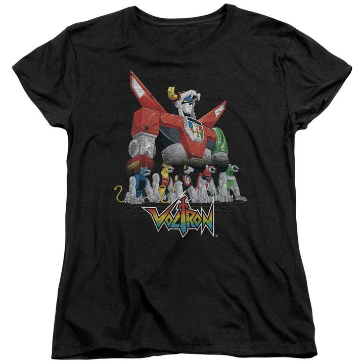 Voltron Lions Women's T-Shirt - Rocker Merch