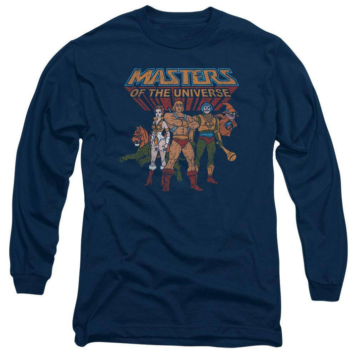 Masters Of The Universe Team Of Heroes Long Sleeve T-Shirt - Rocker Merch