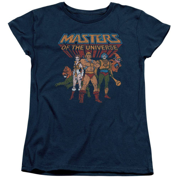 Masters Of The Universe Team Of Heroes Women's T-Shirt - Rocker Merch