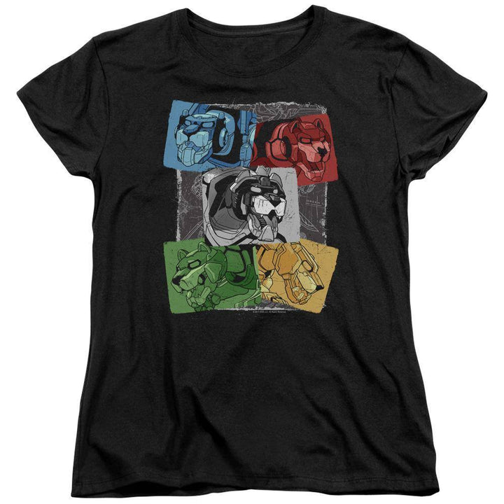 Voltron Legendary Defender Pride Women's T-Shirt - Rocker Merch